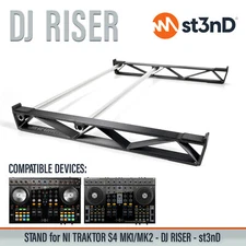 DJ RISER STAND for NI TRAKTOR KONTROL S4 MK1 / MK2 - Open Style