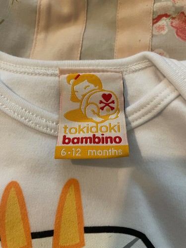 tokidoki Baby Bambino Latte Moofia Milk Friend Bodysuit Romper One pc 6-12 mth - Picture 4 of 4