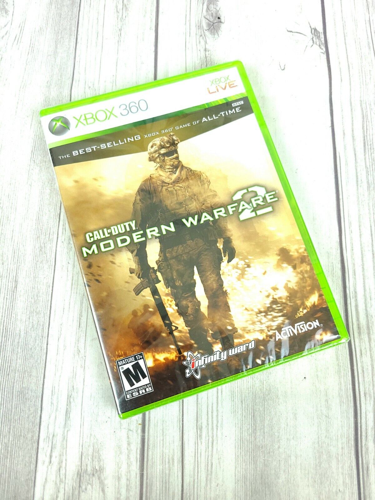 Call of Duty Modern Warfare 2 Microsoft Xbox 360 New! Factory Sealed! COD  MW2