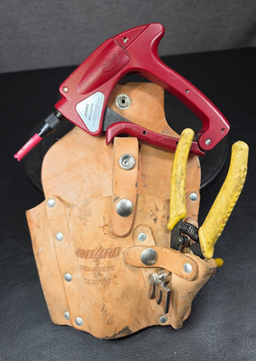 JONARD INDUSTRIES JIC TOOLS WG-350 QUIK-WRAP WRAPPING TOOL & Stripper , Case