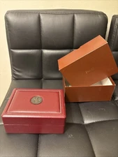 Authentic Vintage Piaget Watch Box Case, Inner Outer Set