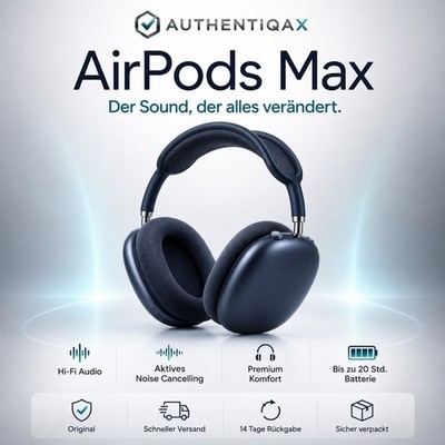 Apple AirPods Max USB-C Mitternacht Neu OVP Original Bluetooth Kopfhörer