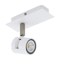 Weiß Nickel Moderne Spot Strahler Reflektor 400Lm 1X5W/Gu10 7X16,5 [Cm]