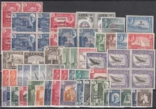 26582/ BRITISH ADEN – 1937 / 1963 SPLENDID MINT SELECTION – CV 190 $