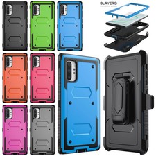 For Samsung Galaxy Note 10 Note 9 Shockproof Case Heavy Duty Cover / Belt Clip