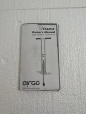 Owners Manual Vintage Razor AIRGO Compressed Air Pogo Stick GS-500