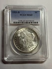 1921-D Morgan Silver Dollar PCGS MS65 Bright White High Grade