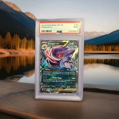 2024 Pokemon Gengar ex 104/162 Temporal Forces PSA 9 No Reserve