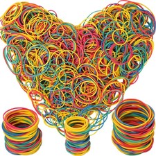 Rubber Bands assorted size multicolor 0.5lb rubber bands for office supplies ...