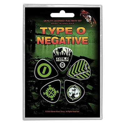 Type O Negative Guitar Picks World Coming Down Pack of 5 Picks