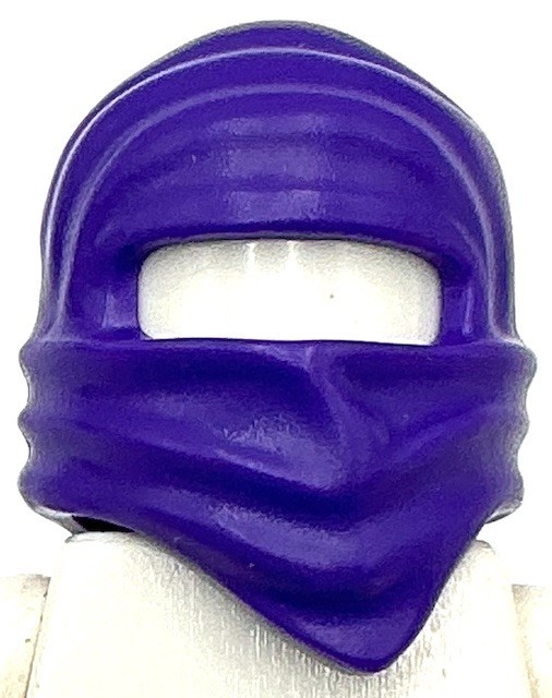 Lego New Dark Purple Minifigure Headgear Ninja Wrap Part