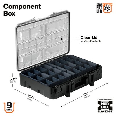 Klein Tools 548BLKSTK MODbox Blackout 3-Piece Set 548BLKSTK