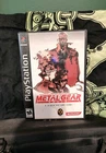 Konami Metal Gear Solid PlayStation 1 NTSC-U/C Manual Included