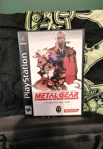 Konami Metal Gear Solid PlayStation 1 NTSC-U/C Manual Included