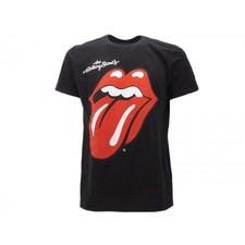 T-shirt Music Rolling Stones original officiel adulte maillot noir