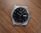 Seiko SQ 100 Watch Spares and Repairs quartz day date mens watch 7N43