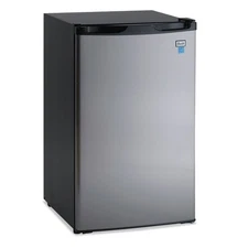 Avanti RM4436SS 19 1/2"Wx22"Dx33"H 4.4 CF Refrigerator - Blk/Stainless Steel New