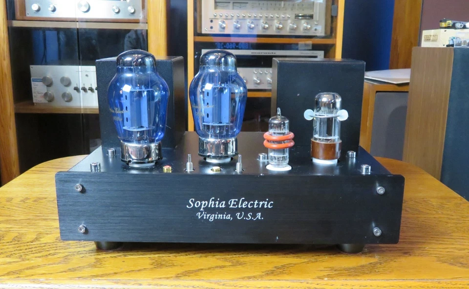 Sophia Electric KT88 Tubo Push-Pull Mono Amplificadores 2 Excelente Foto 2 de 4