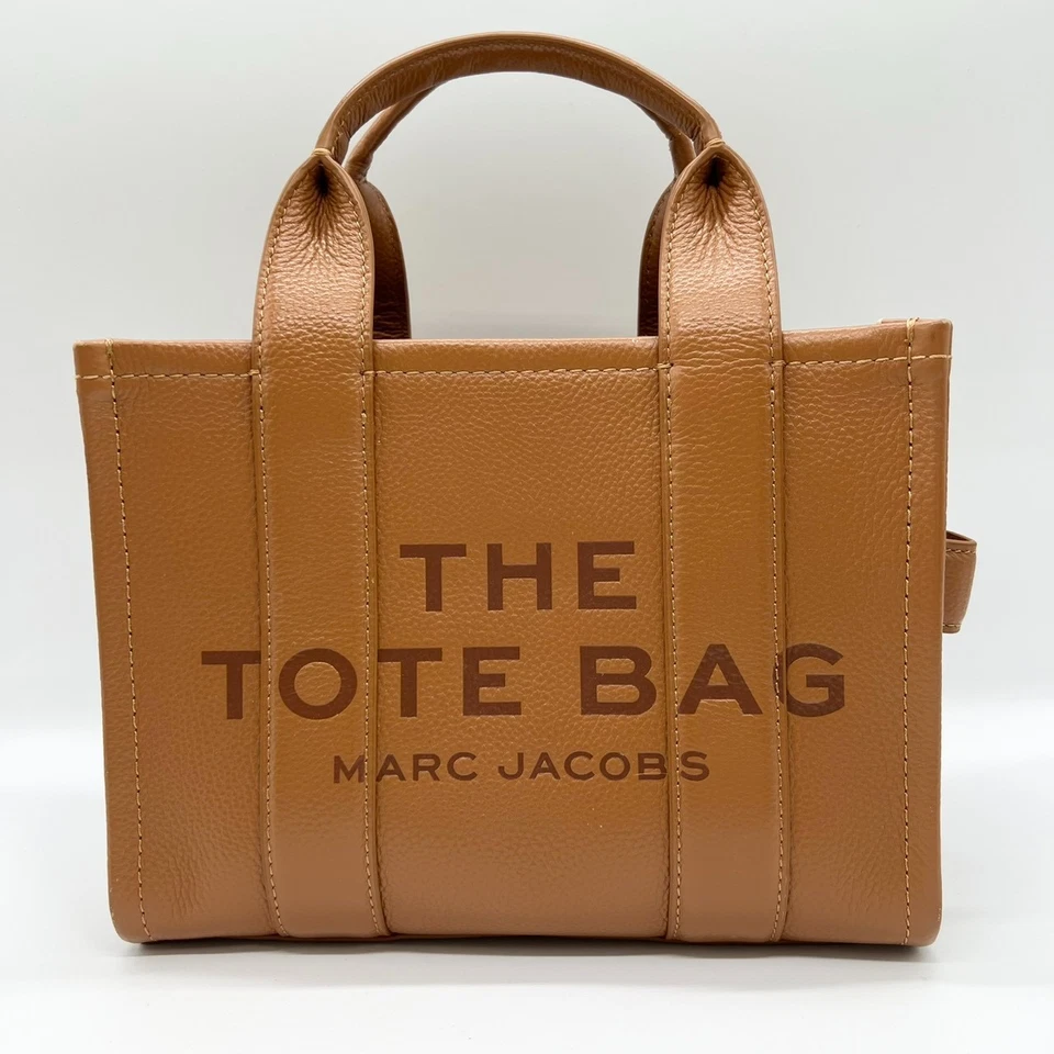 MARC JACOBS Bolso de Hombro Bolso de Mano Cuero Marrón 2 Vías EL BOLSO PEQUEÑO DE CUERO Foto 2 de 4