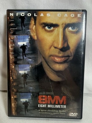 8MM (DVD 1999 Movie) Eight Millimeter, Nicolas Cage, Joaquin Phoenix