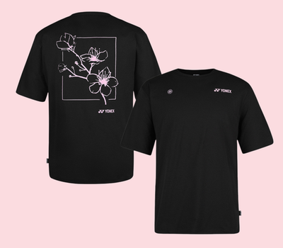 YONEX 2026 Cherry Blossom Unisex Badminton T-Shirts Sports Top