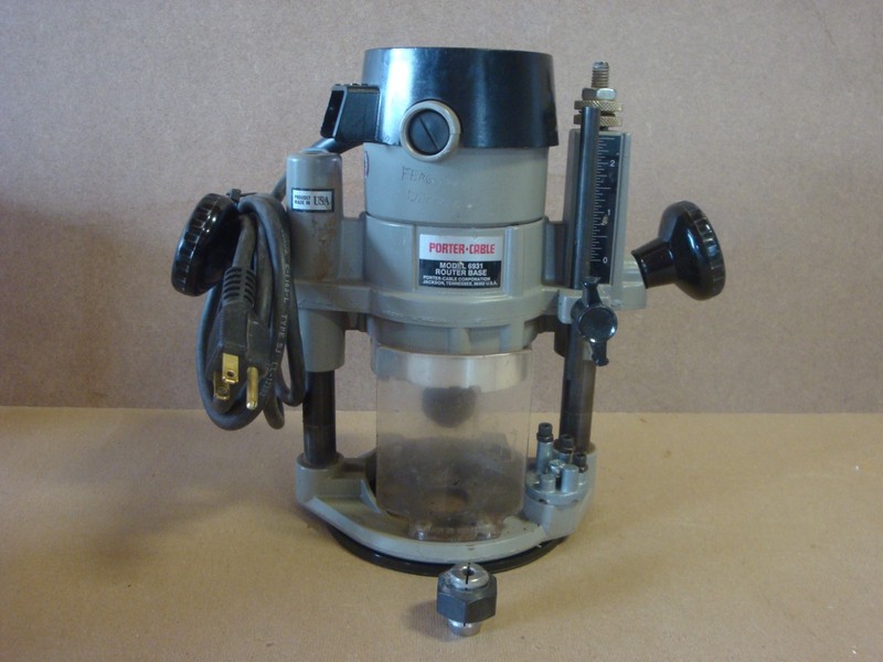 Porter Cable Plunge Router 6902 Motor With 6931 Base Tested Working 