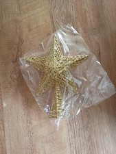 Gold Star Christmas Tree Topper - 25 cms x 20 cms