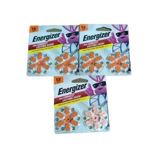 (Pack Of 36) Energizer Size 13 Hearing Aid Batteries. LONG LASTING!!