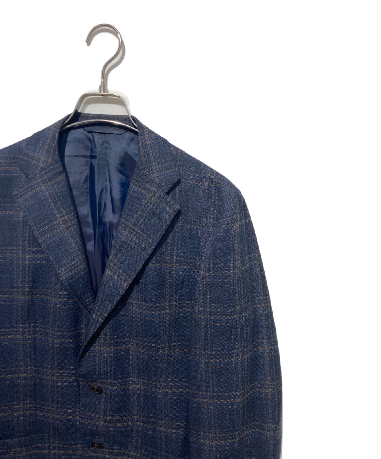 UNIVERSAL LANGUAGE tailored jacket Size: M Navy M… - image 3