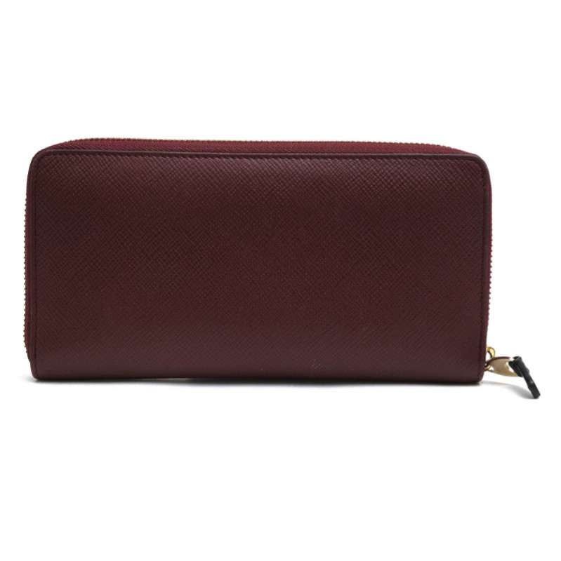 SMYTHSON Panama Zip-Around Leather Long Wallet in Brown Boxed [EX] LTD From JP image 3