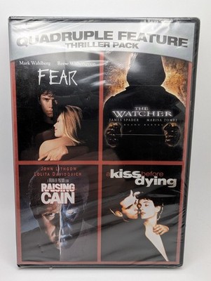 Thriller Pack Quadruple Feature: Fear, The Watcher, Raising Cain, Kiss B4 Dying