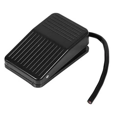  Foot Switch Pedal, Momentary Operated Control ON Off Switch Nonslip Normally 