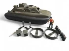 HASBRO 1984 GI JOE ACTION FORCE KILLER WHALE HOVERCRAFT INCOMPLETE WITH FLAWS