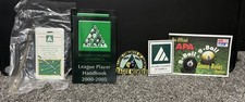 Billiard Congress of America Official lot Handbook Patch Sticker Lanyard 2000's