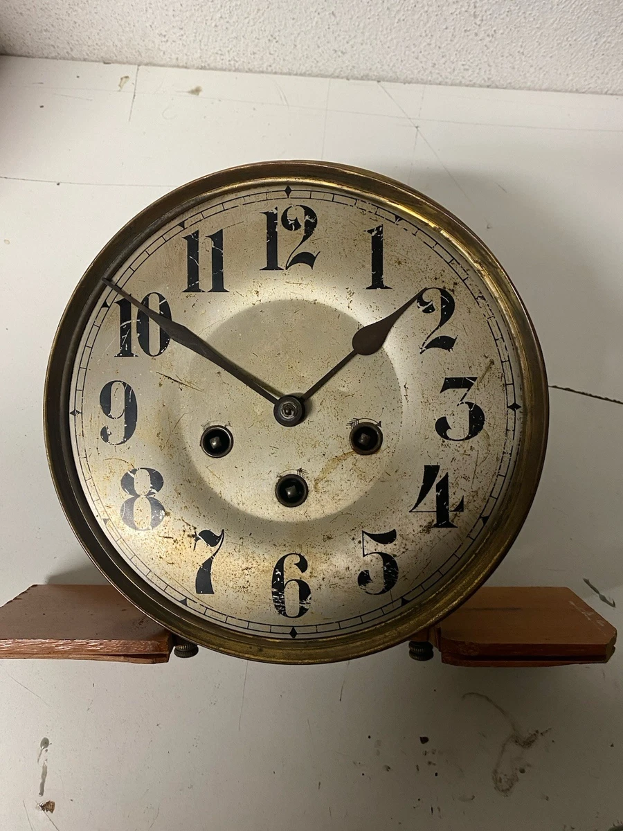 Orologio A Pendolo Shabby Chic 14B142 Con Calendario – Vintage 25cm In Legno E MDF (Nero) - 3