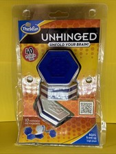 Thinkfun Unhinged 40 Puzzle Challenges Beginner To Expert Unfold Your Brain 