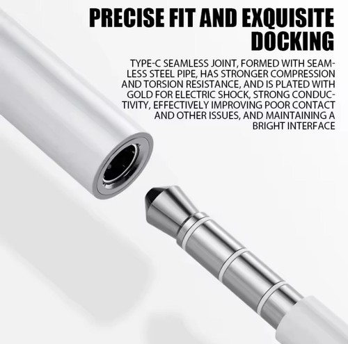 Adattatore per Apple iPhone 3.5mm Jack Aux Cuffie Audio - Foto 4 di 4
