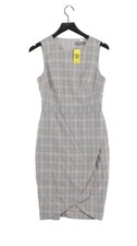 Oasis Bodycon Midi Dress UK10 in Grey