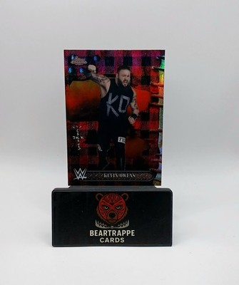 2025 Kevin Owens Topps Chrome Cactus Jack x WWE Red Flannel