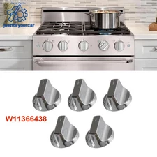 W11366438 Gas Stove Knobs Replacement for Whirlpool Stove Range Stove Control Kn
