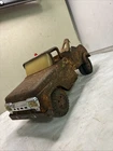New ListingTonka AA Wrecker Tow Truck, Pressed Steel Toy Vehicle with a little patina