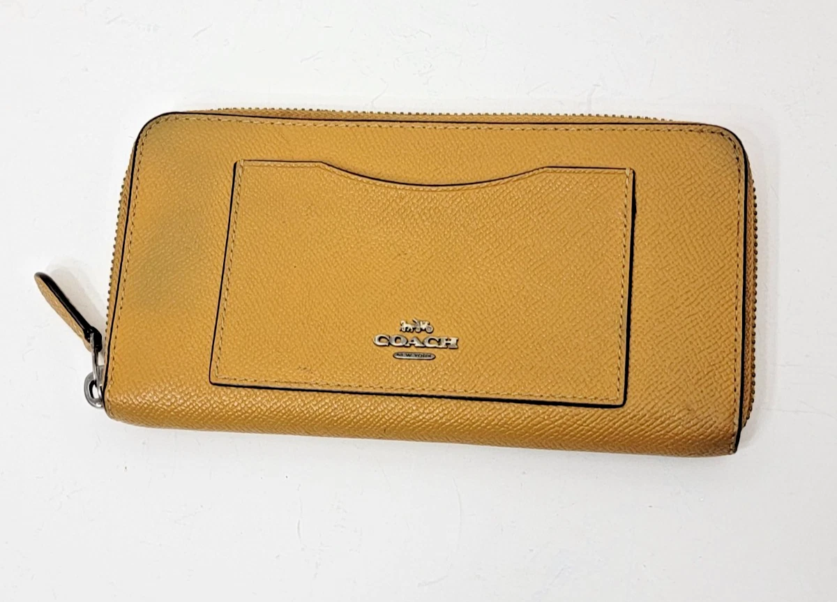 Coach Yellow Wallets for Women for sale | eBay