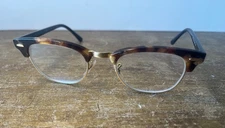 Ray-Ban Eyeglasses RB 5154 5494 Tortoise Gold Black Browline 49-21 140