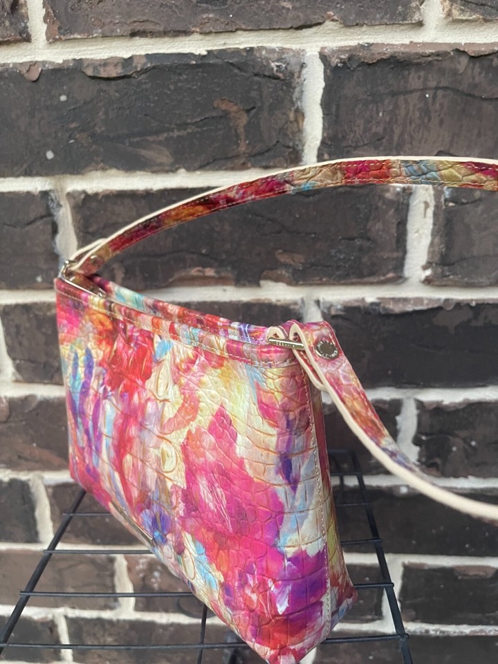 NWT Brahmin LORELEI Shoulder Bag Happy Hour Melbourne Leather multi eBay