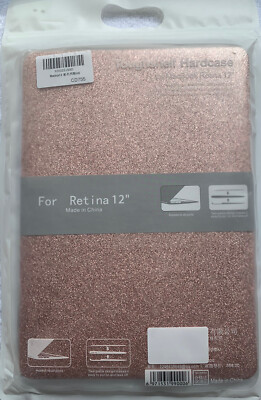 Apple Toughshell Hardcase für MacBook Retina 12  Pink Glitzer