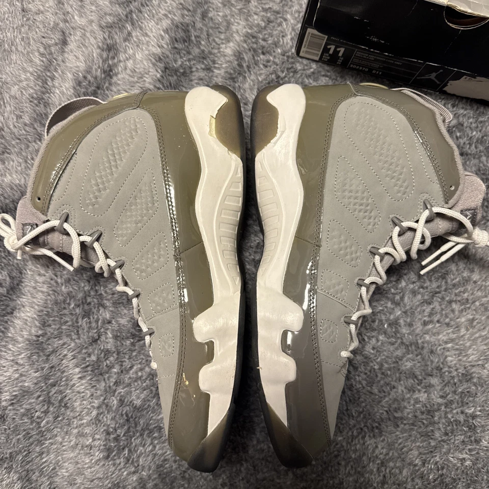 Air Jordan 9 ретро 2002 классный серый размер 11 - Изображение 2 из 4