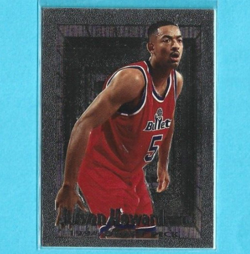 1994-95 Topps Embossed Juwan Howard Rookie Washington Bullets #105