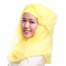 Women Hijab Muslim Long Headscarf Shawl Wrap Scarves Islamic Scarf Turban Stoles