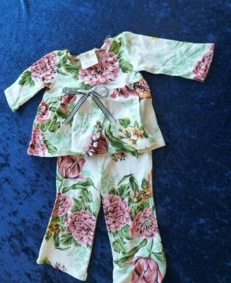 baby girl floral outfit