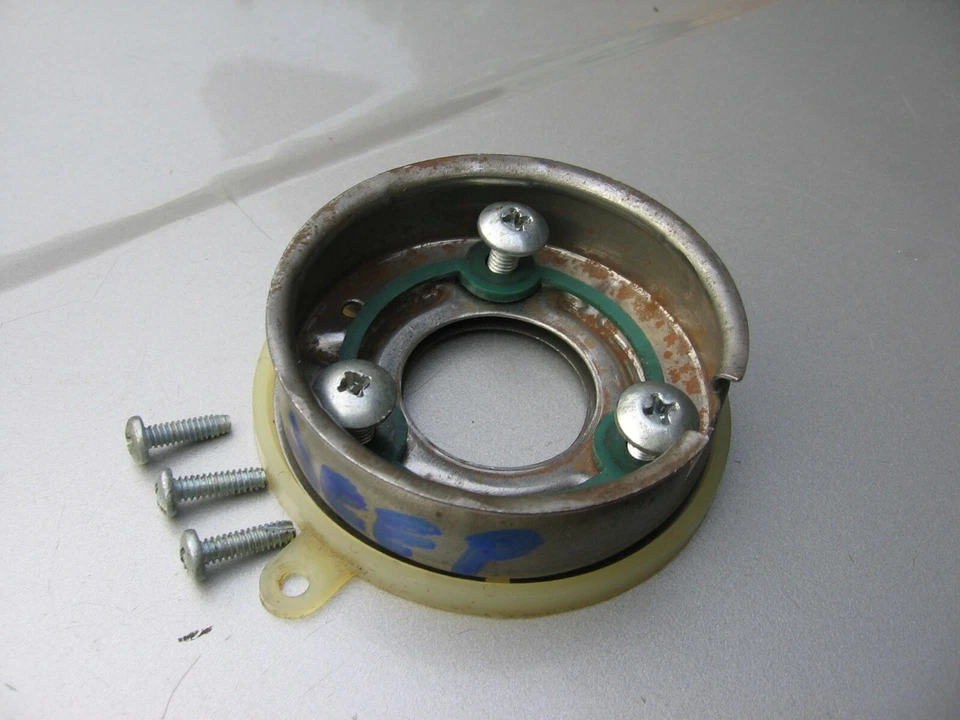 👌JEEP CHEROKEE WRANGLER YJ 3 RADIOS VOLANTE BOCINA BOTÓN MONTAJE HARDWAR Foto 3 de 3